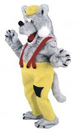 MASCOTTE-WOLF-GRIJS