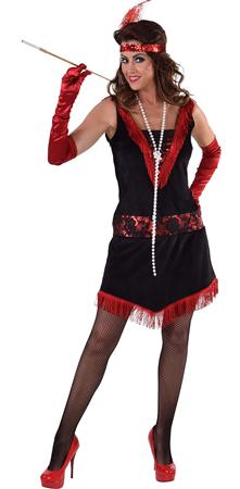 CHARLESTON RED BLACK