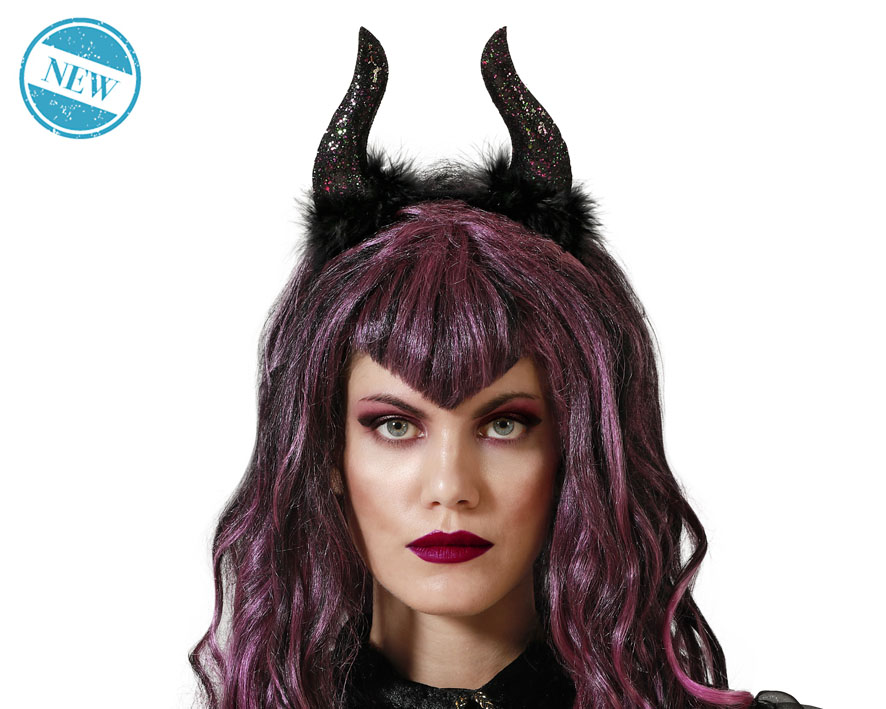 DIADEEM  ZWARTE HOORENS