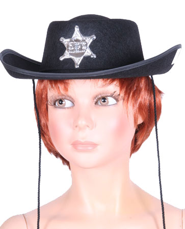 COWBOY CHILD BLACK VILT