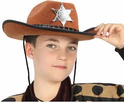 COWBOY CHILD BROWN VILT