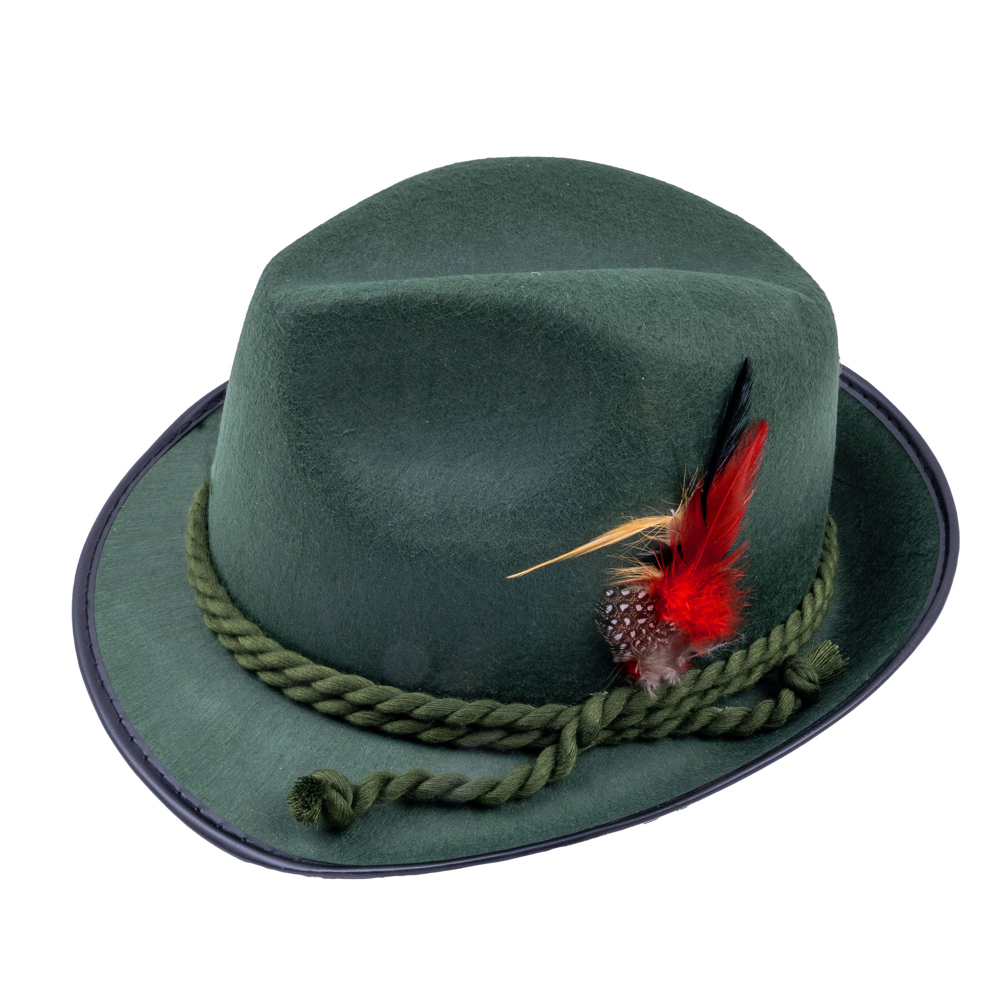 HOED TIROL DONKERGROEN