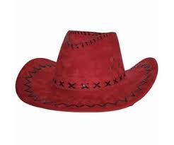 COWBOY HOED ROOD