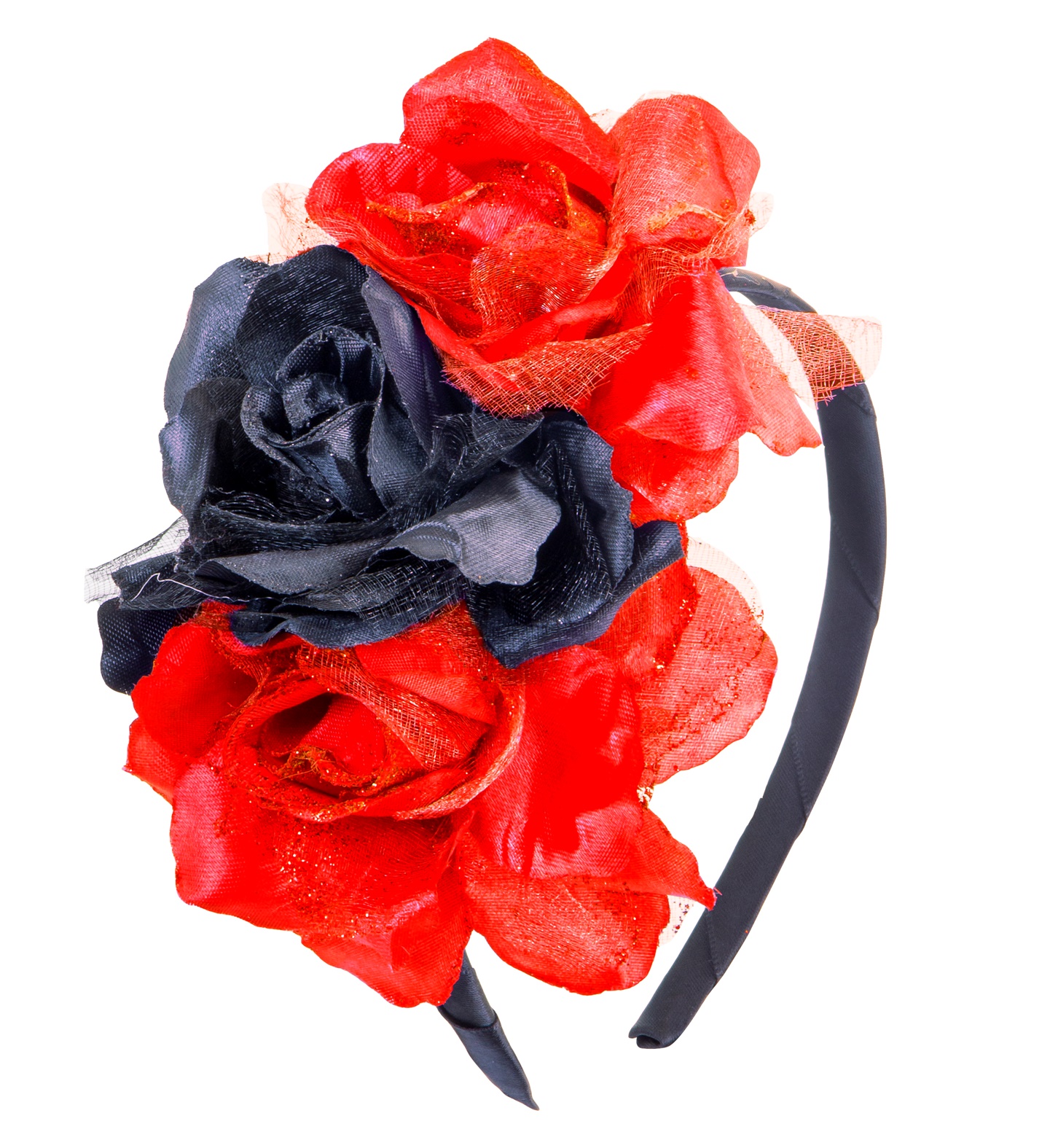 DIADEEM BLOEMEN ZW-RO U