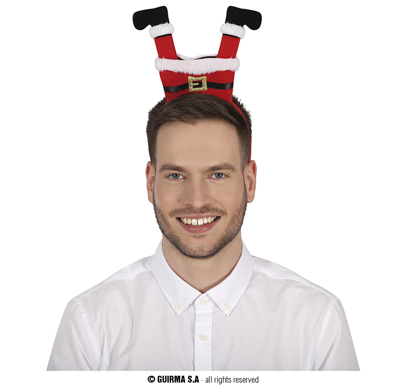 KERSTMUTS PLUCHE KERSTMAN