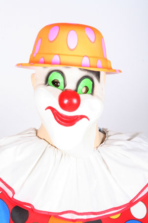 CLOWN FLUO NOP BOLHOED PVC ASS