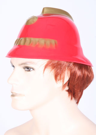 HELM BRANDWEER RED PLASTIC