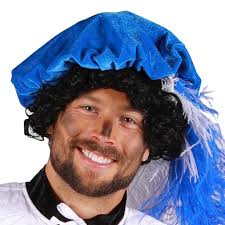 ZWARTE PIET PET FLUW ZW,RO,BLA