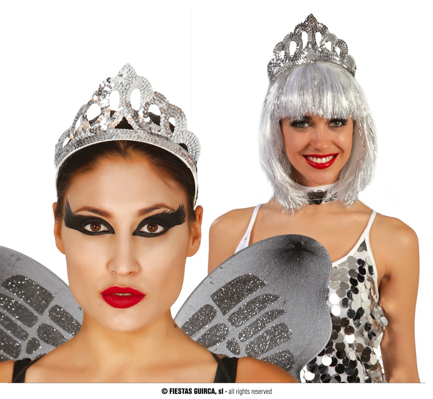 ZILVER QUIN TIARA