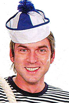 MARINE MATROOS WIT-BLAUW