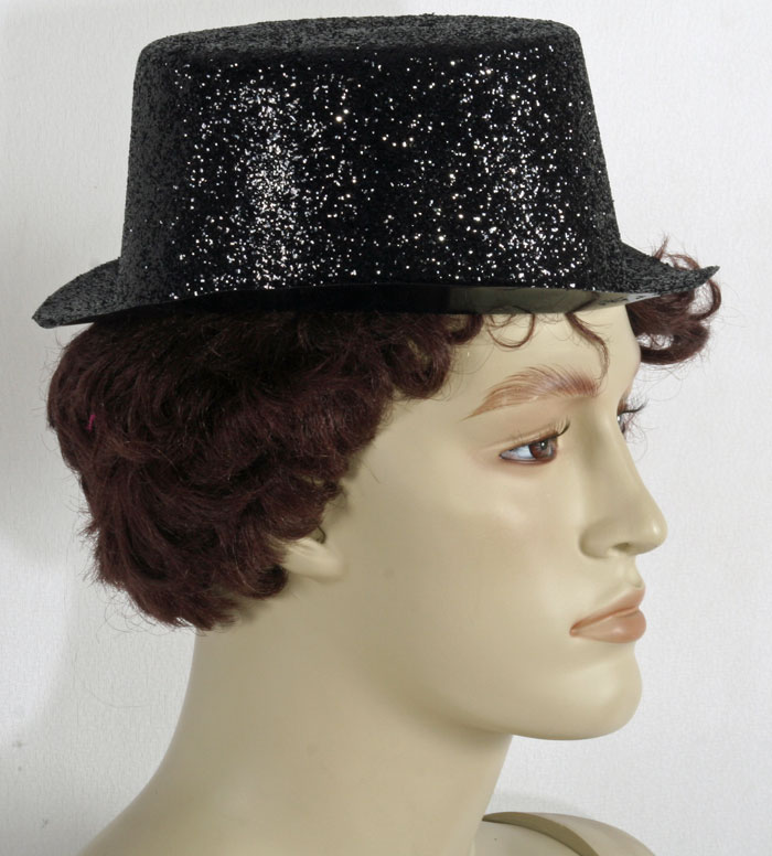 BUISHOED GLITTER BLACK PVC