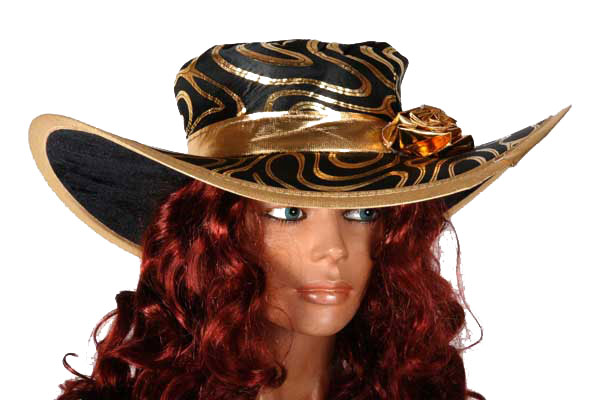 DAMES ZWART GOUD ECL