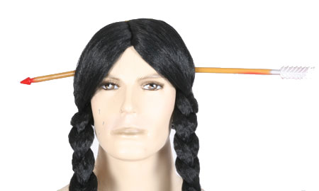 INDIAAN PIJL DOOR HOOFD