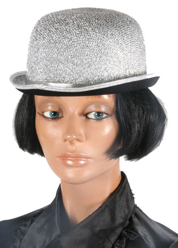 BOLHOED LUREX ZILVER