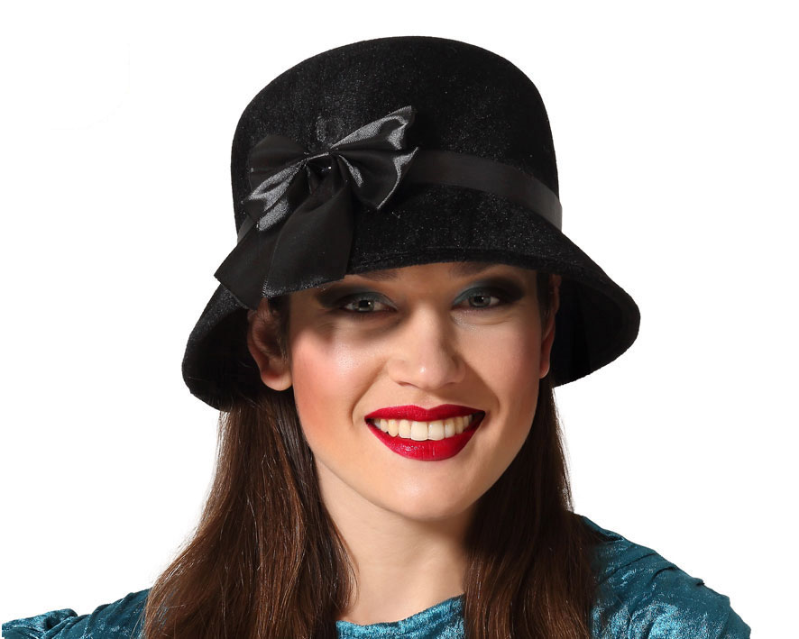 CHARLESTON HOED ZWART
