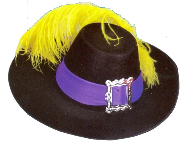 MUSKETIER BLACK PLUIM