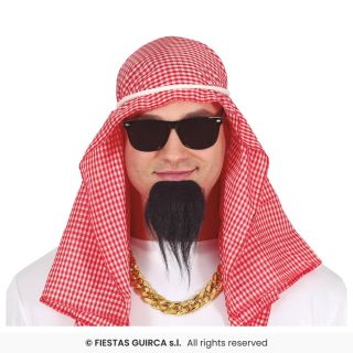 SET SJEIK HOOFDDOEK , BRIL , SIK