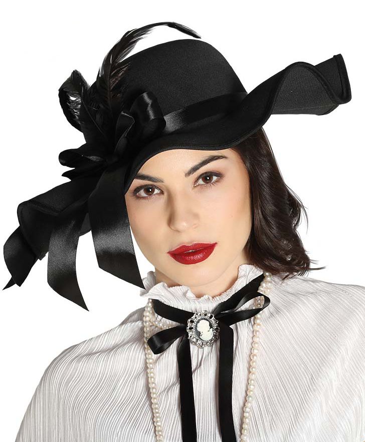 DAMESHOED EPOQUE ZWART