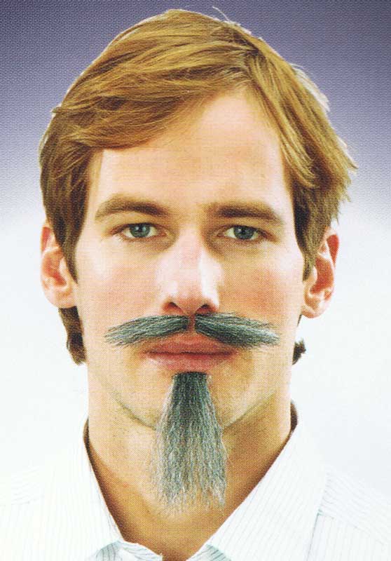 SNOR-BAARD MUSKETIER GRIJS