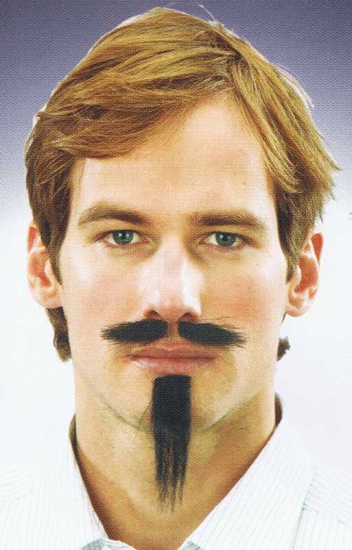 SNOR-BAARD MUSKETIER ZWART