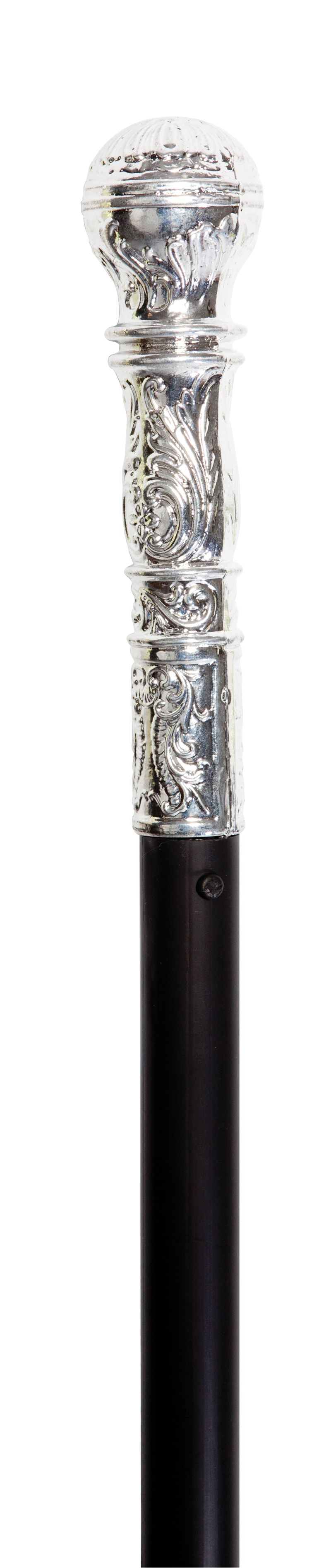 WANDELSTOK POMMET ZILVER OF GOUD