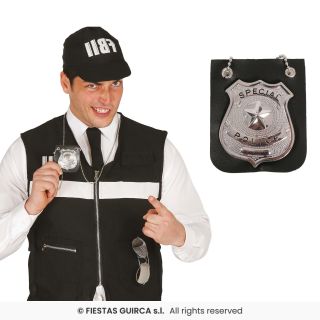 SECURITY GUARD EMBLEEM LUXE GOUD