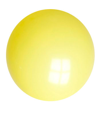 PASTELBALLON 30CM GEEL
