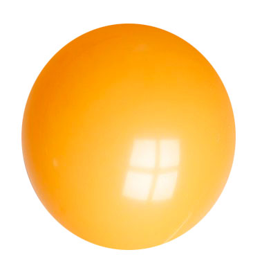 PASTELBALLON 30CM ORANJE