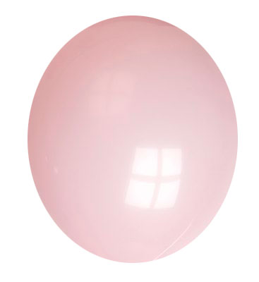 PASTELBALLON 30CM ROZE