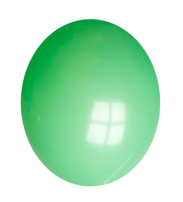 PASTELBALLON 30CM D.GROEN