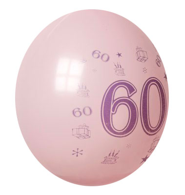 CIJFERBALLON NR60 30CM