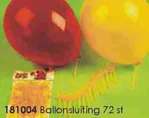 BALLON SLUITING 72ST