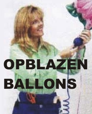 OPBLAZEN BALLON 1METER MET DECO