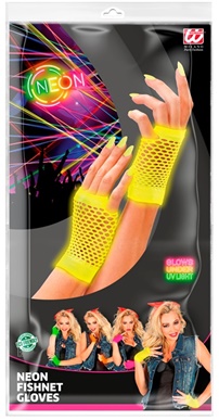 NET VINGERLOOS NEON GEEL