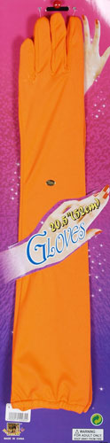 HANDSCHOEN ORANJE 50CM EC