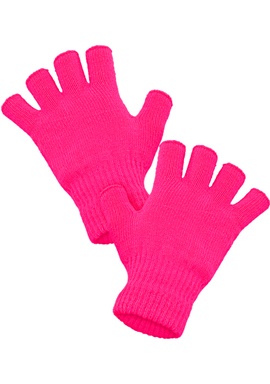 VINGERLOOSHANDSCHOEN NEON PINK