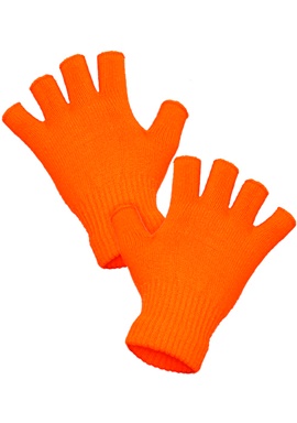 VINGERHANDSCHOEN NEON ORANGE