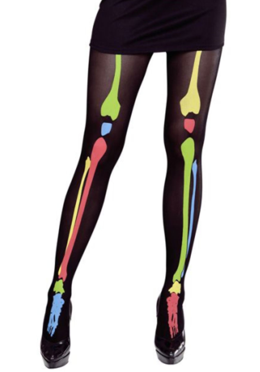 NEON SKELETON PANTY STD