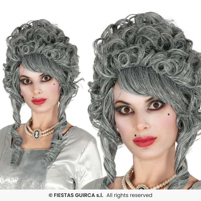 PRUIK GRIJS MARKIEZIN