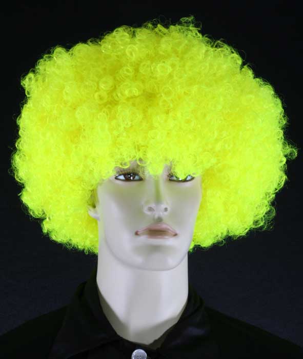PRUIK AFRO GEEL