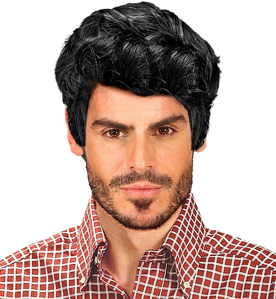 PRUIK ZWARTE GENTLEMEN