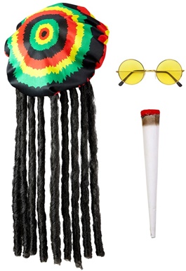 RASTA MUTS MET HAAR