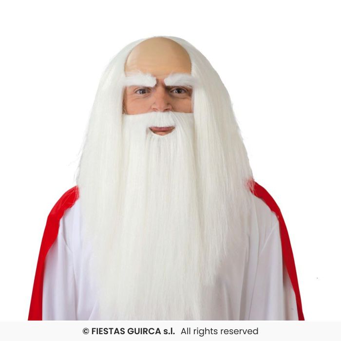 DRUID BAARD EN PRUIK