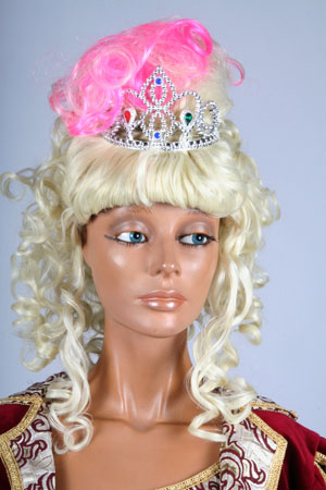 PRUIK POMPADOUR BLOND