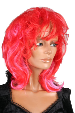 PRUIK MECHE ROOD-ROZE