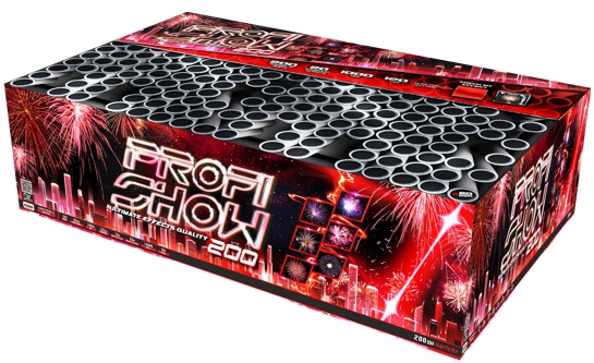 PYROSHARK PRO SHOW 200 SHOTS