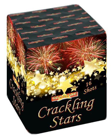 CRACKLING STARS 16 SHOTS