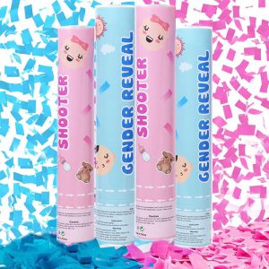 GENDER REVEAL BLAUW CONF 30CM