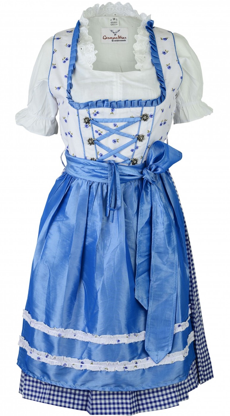 DAME BAVAROISE BLAUW