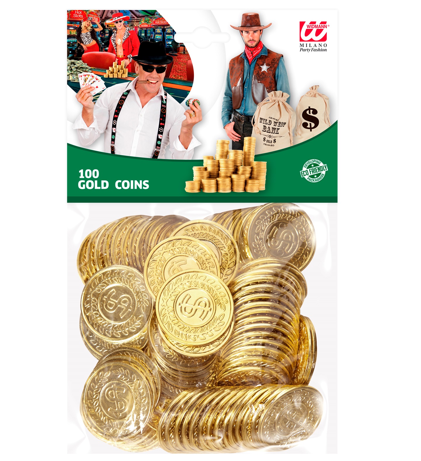 GELD MUNTEN GOUD 100D STUKS